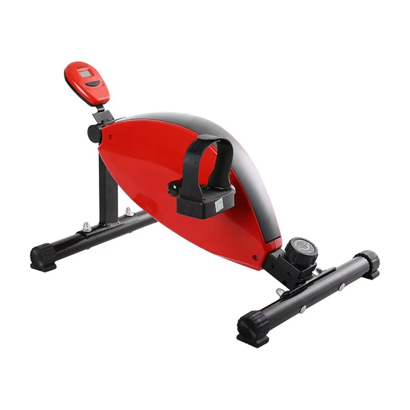 Under Desk Mini Exercise Bike Portable Pedal Exerciser for Leg Arm Rehabilitation Blood Circulation Mini Pedal Bike